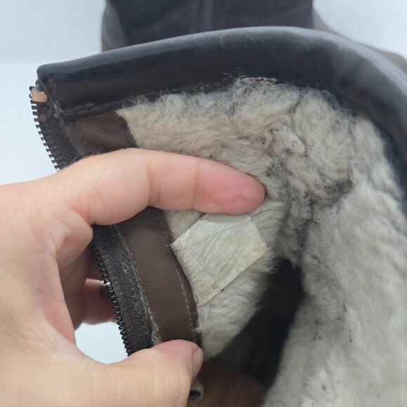 UGG | Hendren TL brown monochrome leather gorpcore boots | MENS 11 - Picture 7 of 11